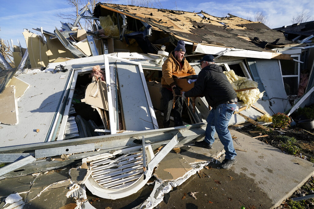 Kentucky hardest hit as storms leave dozens dead in 5 states | News ...
